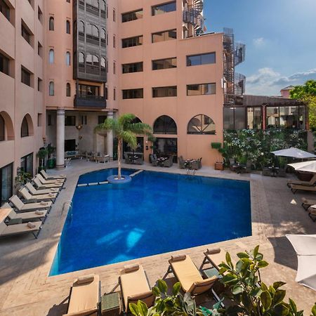 Hivernage Hotel & Spa Μαρακές Εξωτερικό φωτογραφία The swimming pool at the hotel