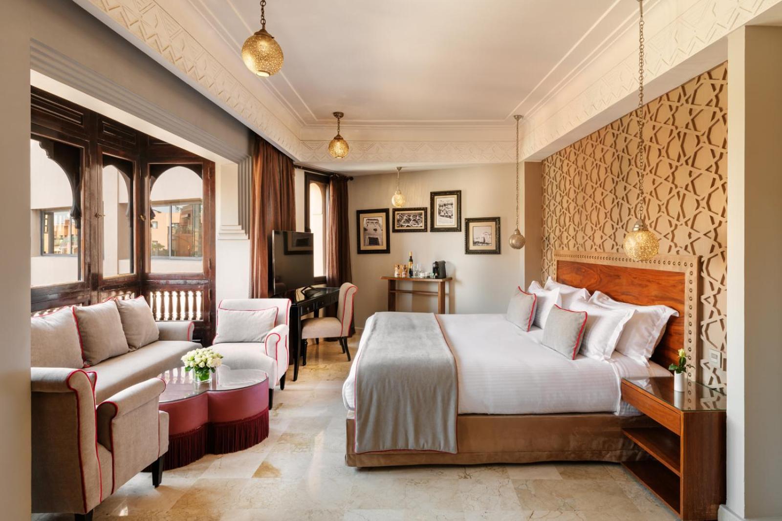 Hivernage Hotel & Spa Μαρακές Εξωτερικό φωτογραφία A suite at the hotel