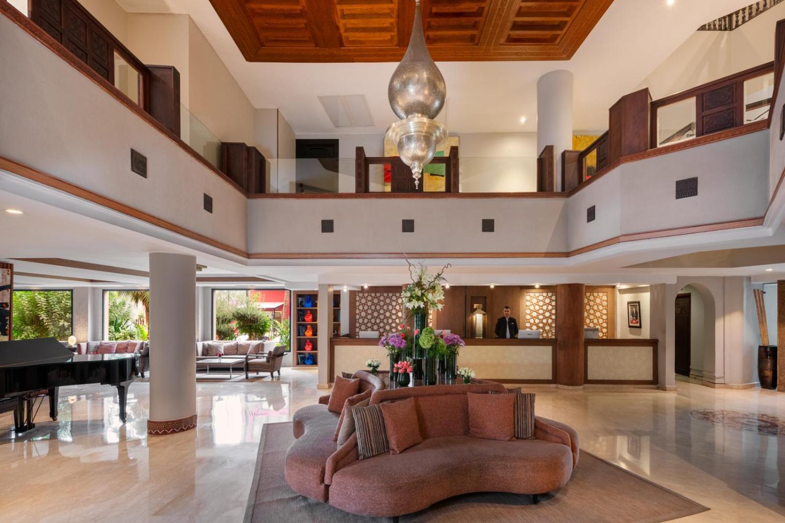 Hivernage Hotel & Spa Μαρακές Εξωτερικό φωτογραφία The lobby of the hotel