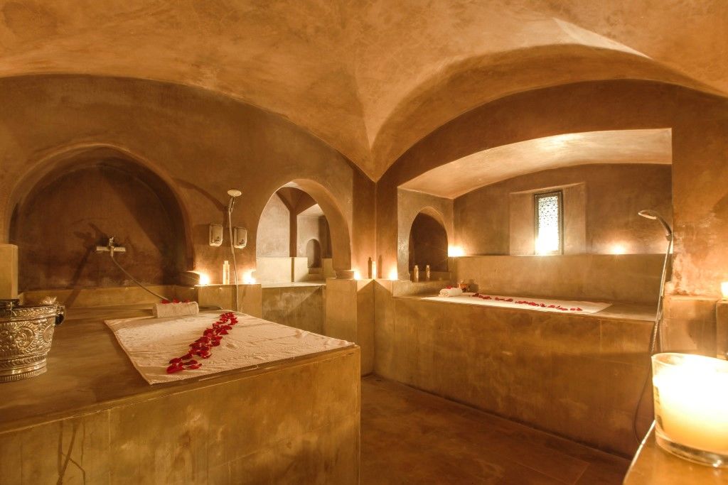Hivernage Hotel & Spa Μαρακές Εξωτερικό φωτογραφία A hammam in Marrakech, Morocco