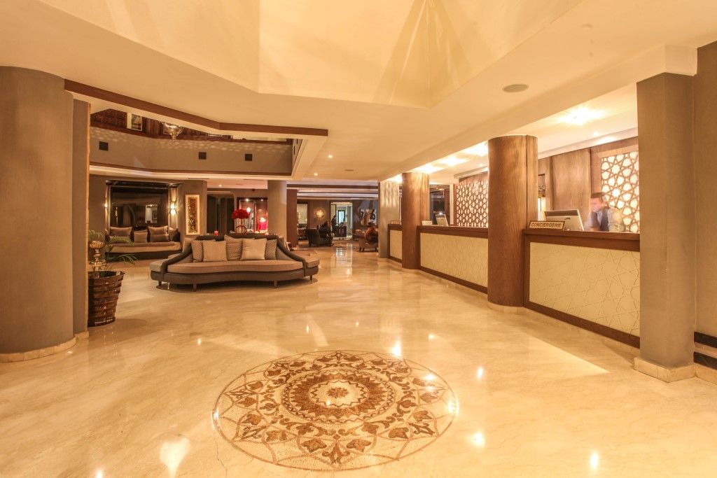 Hivernage Hotel & Spa Μαρακές Εξωτερικό φωτογραφία Lobby